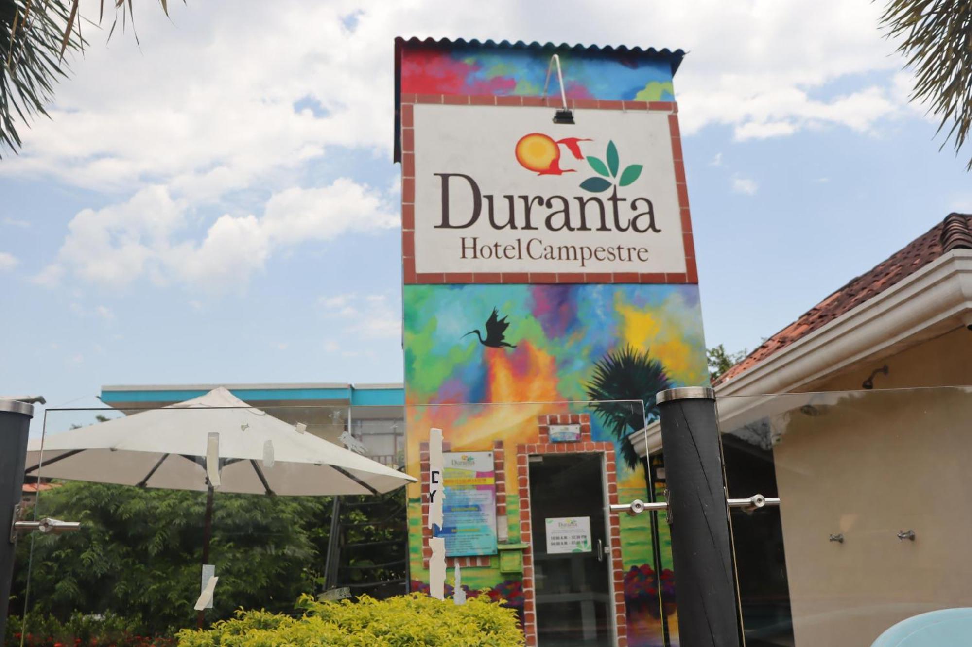 Hotel Boutique Duranta Apiay Buitenkant foto